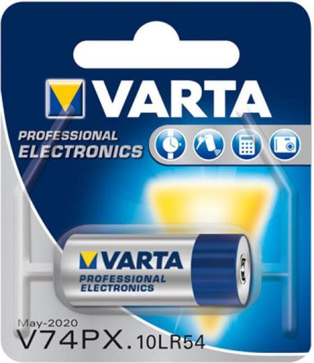 Actual product image Varta Button cell V74PX, 15V, 1pc. (1 pcs., Device specific, 45 mAh)