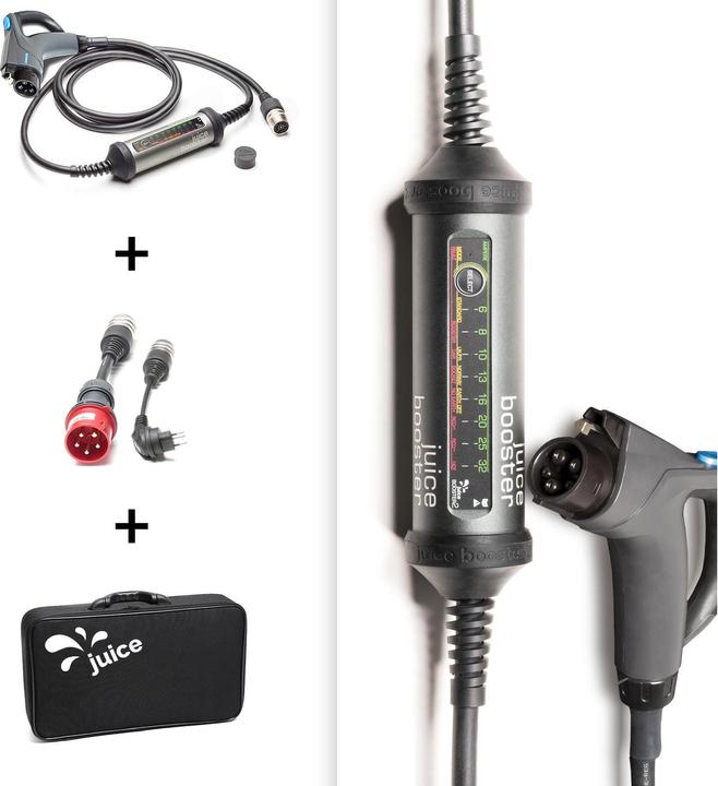 Produktbild Juice Technology Juice Booster 2 Basic Set (Typ 1, 22 kW, 32 A, CEE32 rot, Typ 13)