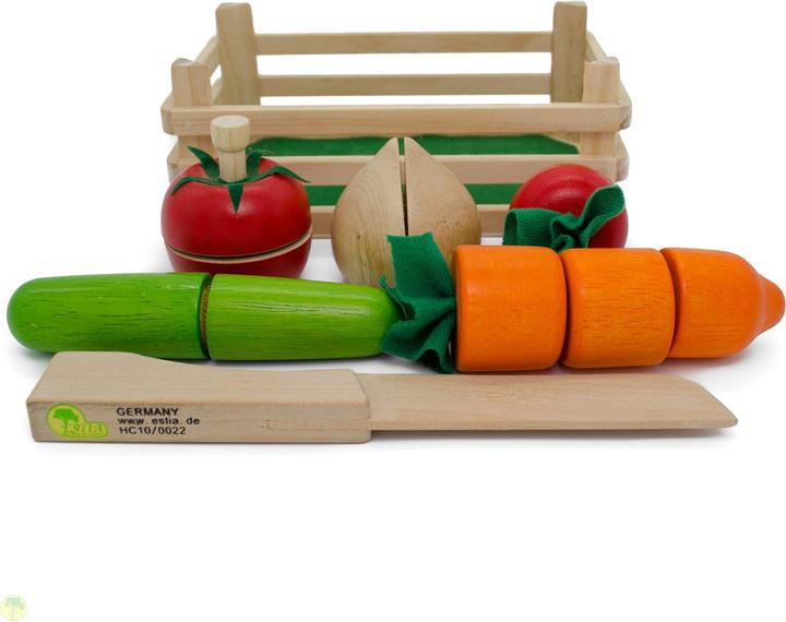 Image du produit Activity Board Assortiment de coupes Caisse à légumes en bois