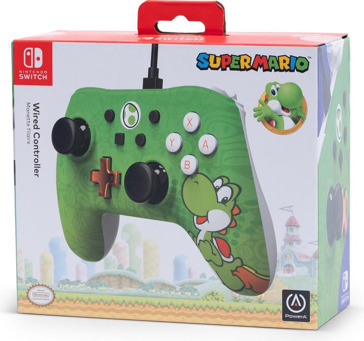 Actual product image PowerA Wired Controller - Yoshi Edition (Switch)