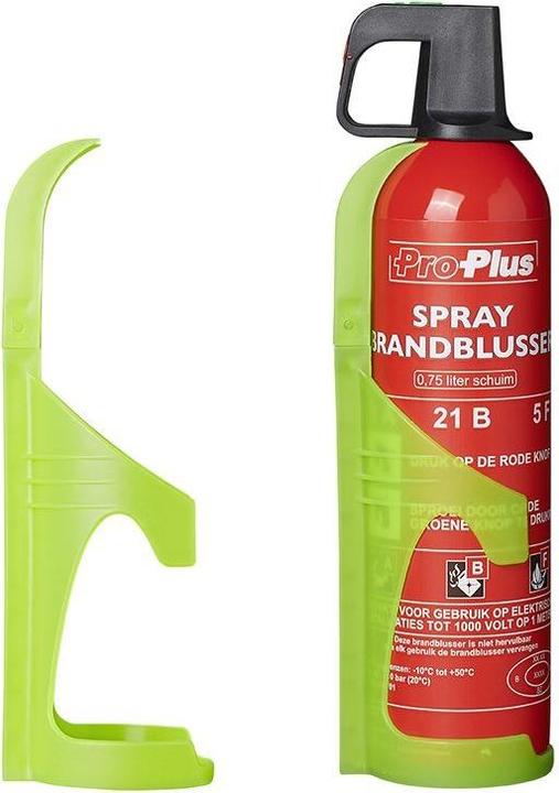 Image du produit ProPlus Support mural fluorescent pour extincteur 750ml (510310V01 - 510311V01)