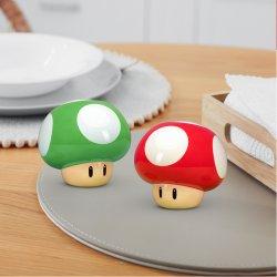 Immagine prodotto Paladone Products Nintendo - Super Mario - Salière e poivrière in céramique Champignons (Sale, Pepe)