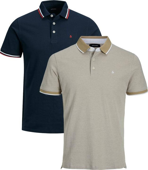 Dark Blue, Beige