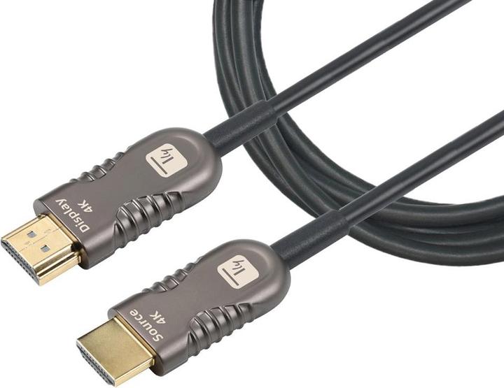 EFB Elektronik GmbH HDMI2.0 AOC LWL Kabel 30 m, Das Aktive High Speed HDMI-Audio-Video-Kabel zeichnet sich durch ei (30 m, HDMI)