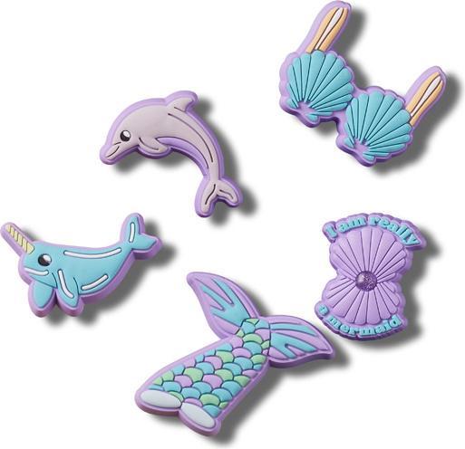 Crocs Jibbitz- Mermaid/5 Pack (One Size)