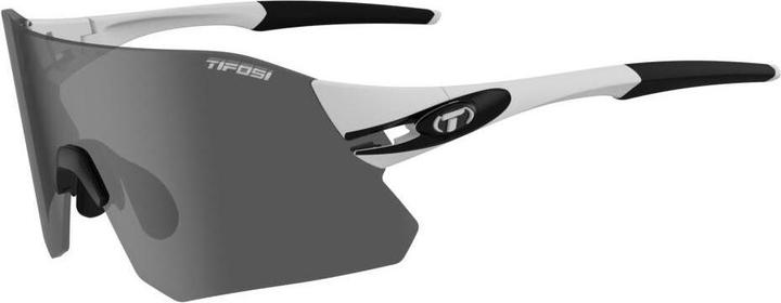 MGA Tifosi track white black lenses (15.4% smoke, 41.4% AC red, 95.6% clear) (new) (Black, Fumes, Alternating current red, Lucid)