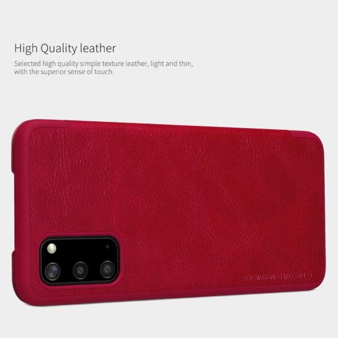 Actual product image Nillkin Qin Series (Samsung Galaxy A8+, Samsung Galaxy A51 5G, Samsung Galaxy A8 Star, Samsung Galaxy A72 5G, Samsung Galaxy A50s, Samsung Galaxy A12, Samsung Galaxy A9, Samsung Galaxy A71, Samsung Galaxy A90 5G, Samsung Galaxy A3 (2017), Samsung Galaxy A21s, Samsung Galaxy A32, Samsung Galaxy A32 5G)
