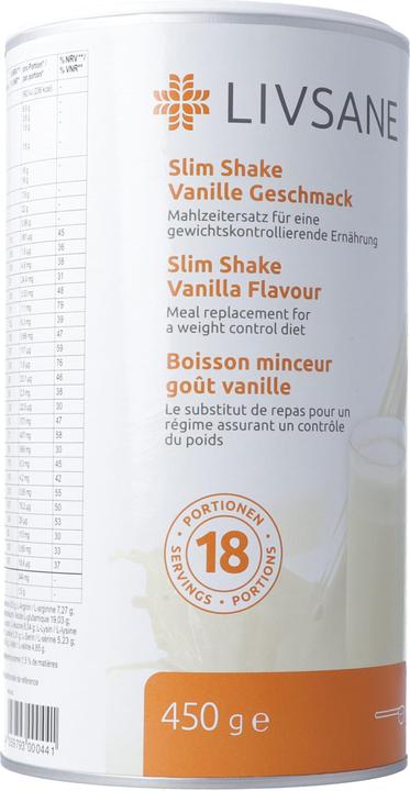 Produktbild Livsane Slim Shake Vanille Geschmack (Vanille, 1 Stk., 534 g)