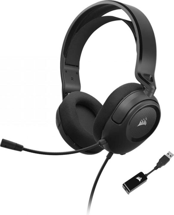 Corsair HS35 SURROUND v2 Headset Wired Head-band Gaming Black (Kabelgebunden)