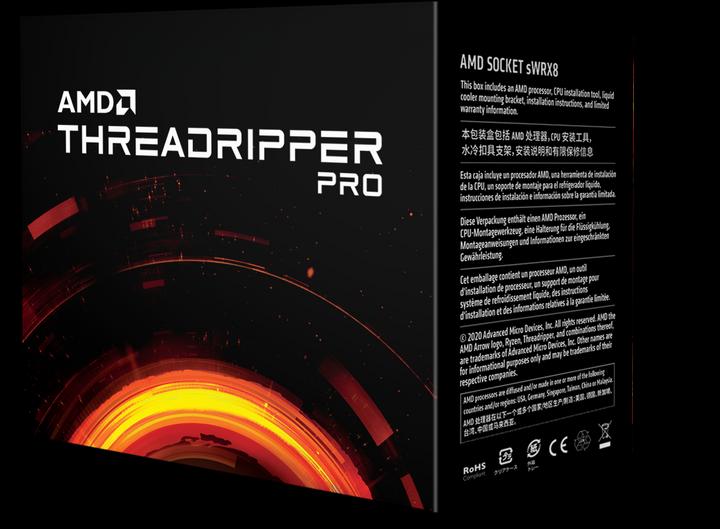 Produktbild AMD Ryzen Threadripper PRO 3995WX (sWRX8, 2.70 GHz, 64 -Core)