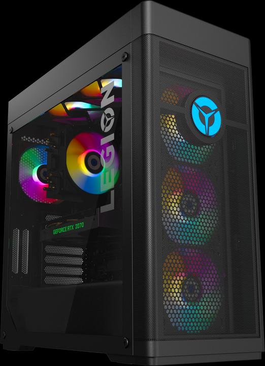 Actual product image Lenovo Legion T7 (Intel Core i7-10700KF, 16 GB, 1000 GB, GeForce RTX 3060 Ti)