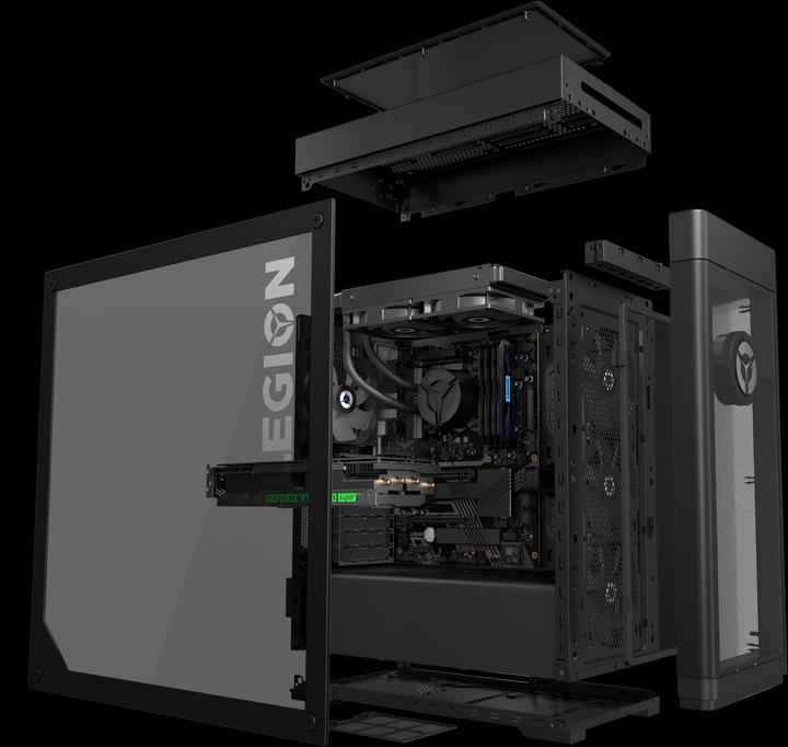 Produktbild Lenovo Legion T7 (Intel Core i9-10900KF, 32 GB, 1000 GB, GeForce RTX 3080)