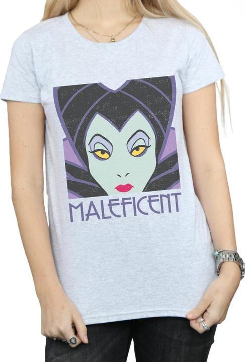Image du produit Disney - T-shirt MALEFICENT CROPPED HEAD - Femme (S)