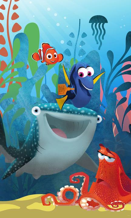 Actual product image Finding Dory watercolor (150 x 250 cm)