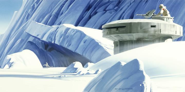 Actual product image Classic RMQ Hoth Echo Base (500 x 280 cm)