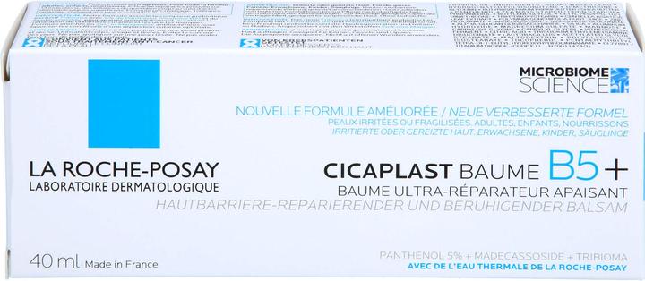 Produktbild La Roche Posay Cicaplast Baume B5+: Reparierende Creme für geschädigte und irritierte Haut (Körpercreme, 40 ml)
