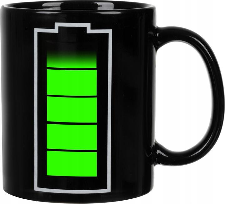 Ruhhy Zauberbecher mit Batterieanzeige - 330 ml (330 ml, 1 x)