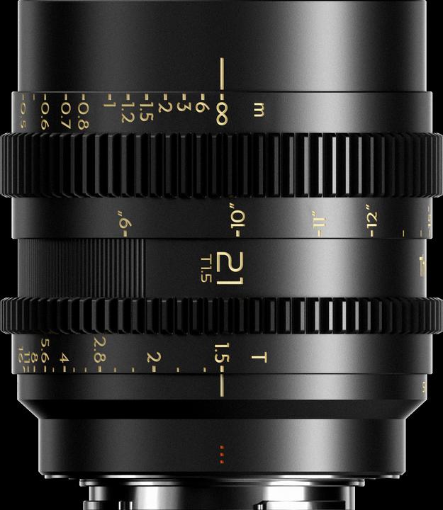 Actual product image Thypoch Simera-C 21mm T1.5 FF Prime Cine Lens (E Mount)