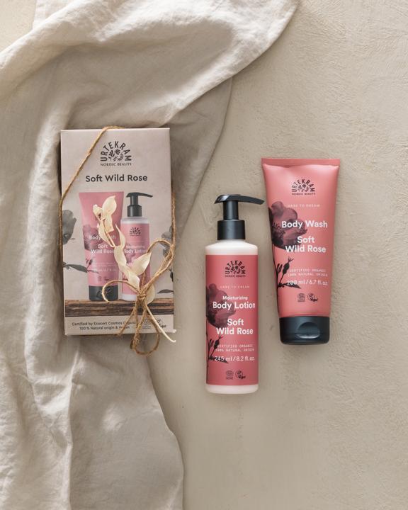 Produktbild Urtekram Soft Wild Rose (Körperpflegeset)