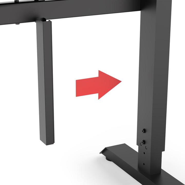 Actual product image Sharkoon Skiller SGD20 Gaming Desk bk