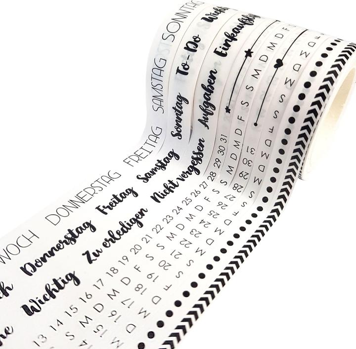 Immagine prodotto Papierdrachen Washi Tape Bullet Journal Set 1