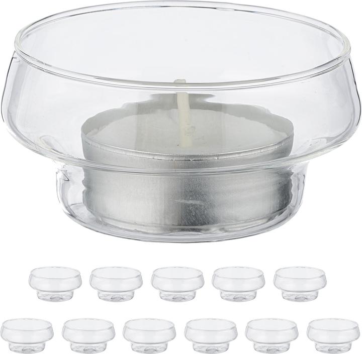 Immagine prodotto Relaxdays 12x porta tealight galleggianti (12 x)
