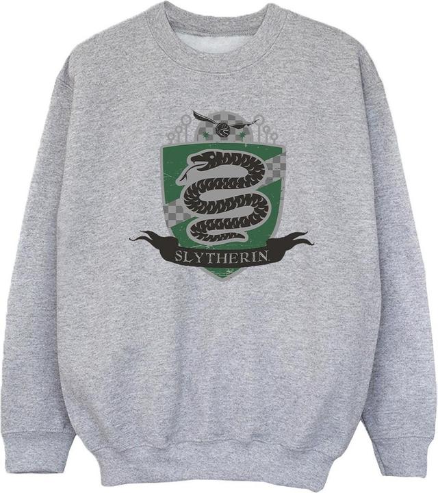 Actual product image Girls Slytherin Chest Badge Sweatshirt (104)