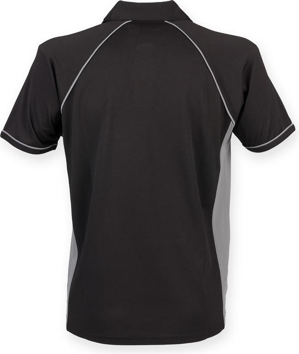 Actual product image Finden & Hales Mens Piped Performance Sports Polo Shirt (4XL)