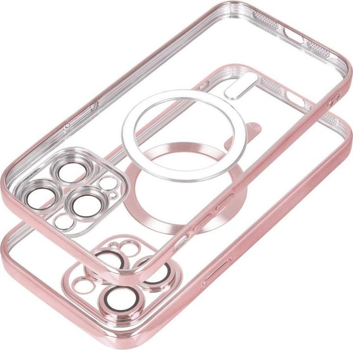 Produktbild OEM Back panel cover ELECTRO MAG COVER case compatible with MagSafe for SAMSUNG S24 Plus rose gold