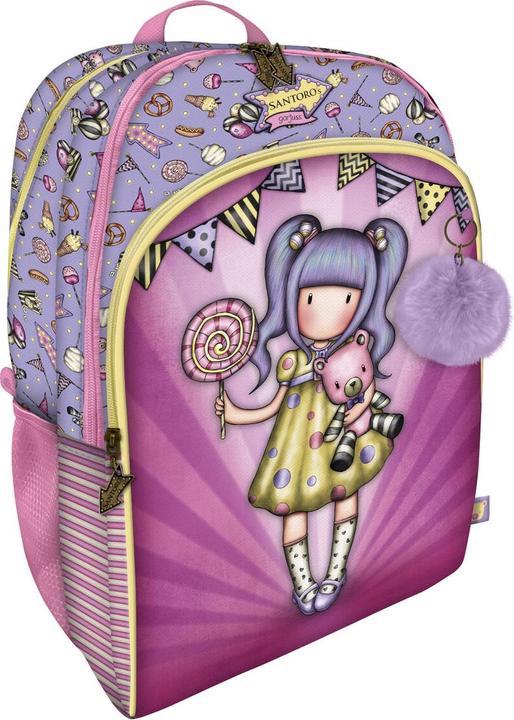 Santoro Schulrucksack Gorjuss First prize Lila (34.5 x 43.5 x 22 cm)