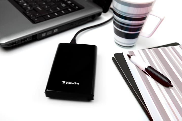 Actual product image Verbatim Store n Go Slim 256GB Portable SSD USB 3.2 Gen 1 32180 (256 GB)