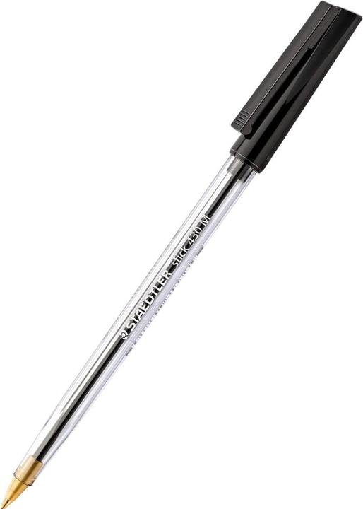Produktbild Staedtler Kugelschreiber Stick 430 M 4erPack (Schwarz, 4 x)