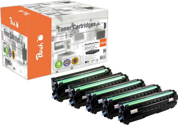 Actual product image Peach CLT-504S MultiPack Plus (M, Y, C)