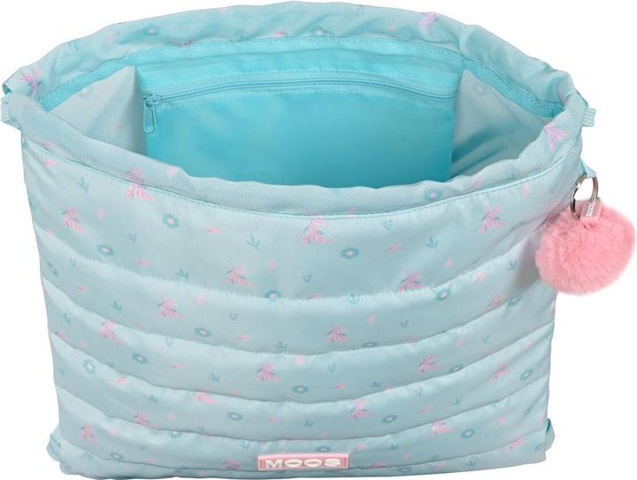 Immagine prodotto Moos Borsa zaino con cinghie Moss Garden turchese