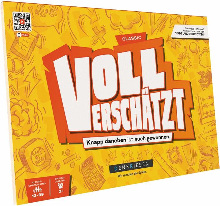 Produktbild Denkriesen VOLL VERSCHÄTZT A4-Block - Knapp daneben ist auch gewonnen. - Classic Edition (Deutsch)