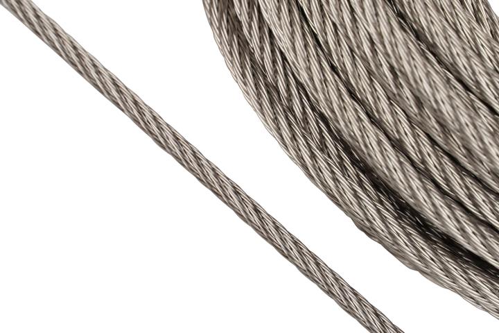 Produktbild Mamutec Rostfrei Drahtseil 4 mm 100 m 6x7+SE (100 m)