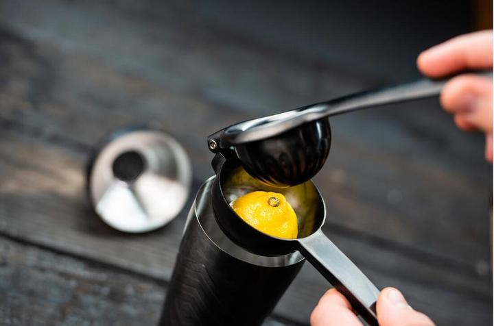 Actual product image Lurch Lemon press-B stainless steel smokey grey