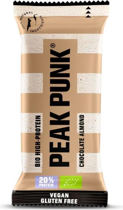 Image du produit Peak Punk Bio High-Protein Bar (Chocolat, Pois, Noix de cajou, Sarrasin, Avoine, 1 pcs, 55 g)