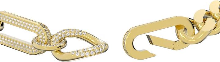 Produktbild Swarovski Dextera Statement Halskette Gold S (Swarovski Metall, 42 cm)