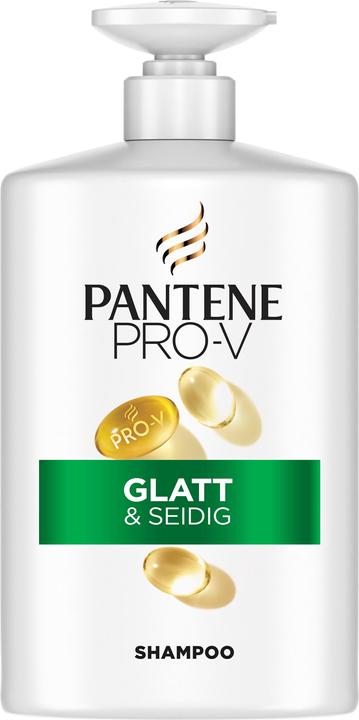Actual product image Pantene Pro-V Smooth & Silky (1000 ml, Liquid shampoo)