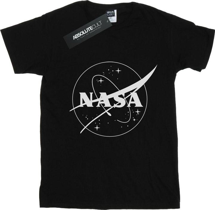 Nasa Classic Insignia Logo Monochrome TShirt Mädchen