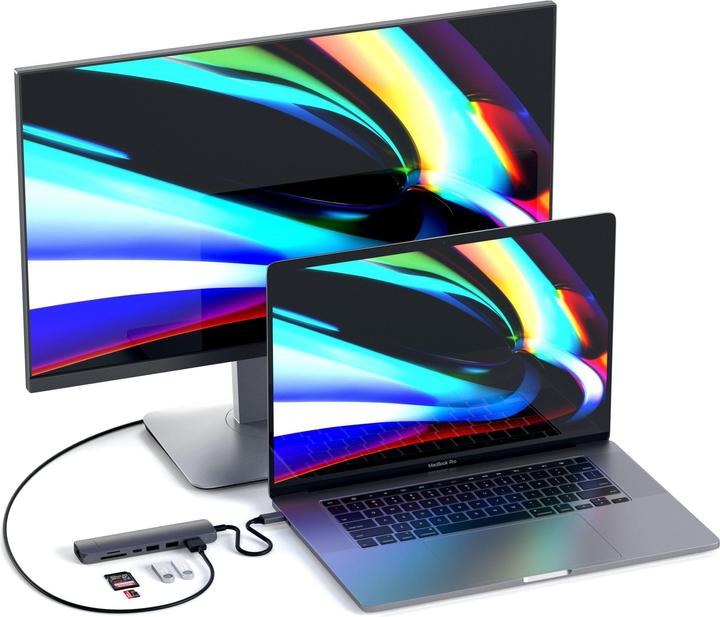 Image du produit Satechi USB-C Slim Multi-port (USB-C, 7 Ports)