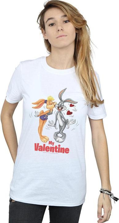 Image du produit Looney Tunes - T-shirt BUGS BUNNY AND LOLA VALENTINE'S DAY - Femme (L)