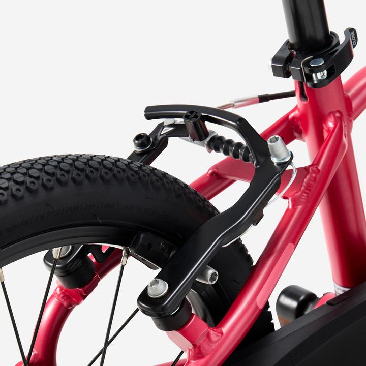 Actual product image Btwin Kinderfahrrad 16 Zoll Discover 900 rosa (16")