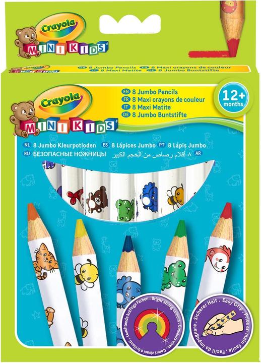 Produktbild Crayola Mini Kids - Dicker Stift (Assortiert, 8 x)