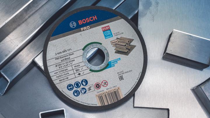 Produktbild Bosch Professional Zubehör PRO Stainless Steel and Metal Trennscheibe, 125 x 1 x 22,23 mm