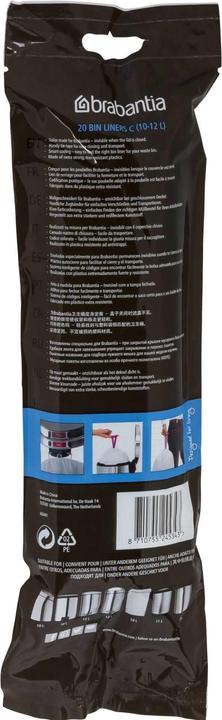 Actual product image Brabantia PerfectFit size C (20 x, 12 l)