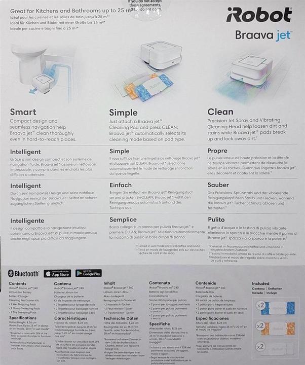 Actual product image iRobot Braava Jet 240 (Mopping robot)