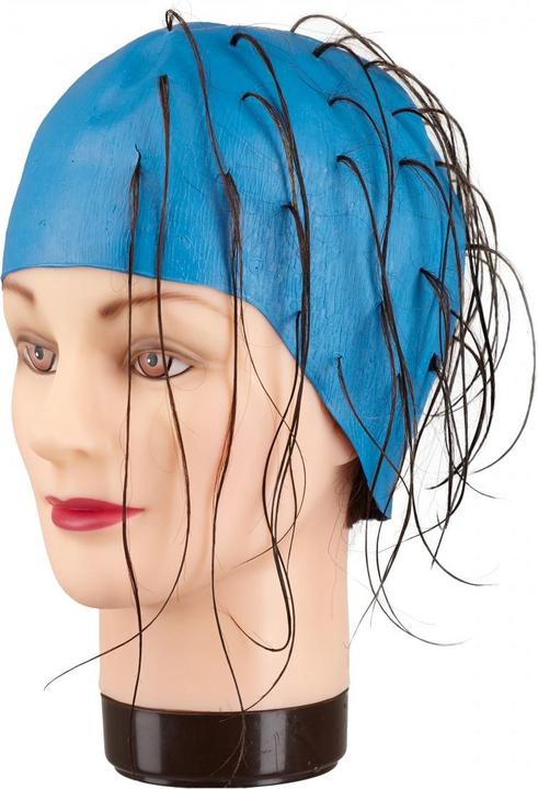 Produktbild Fripac Gummi-Strähnenhaube blau