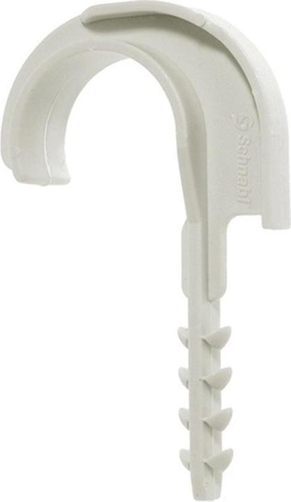 Actual product image Schnabl ESS 20-25 H0 light grey single plug-in clamp 30140